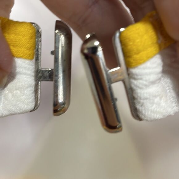 NWOT Cupshe Yellow White One Piece Swimsuit.  Size M medium 8/10 - Picture 8 of 13